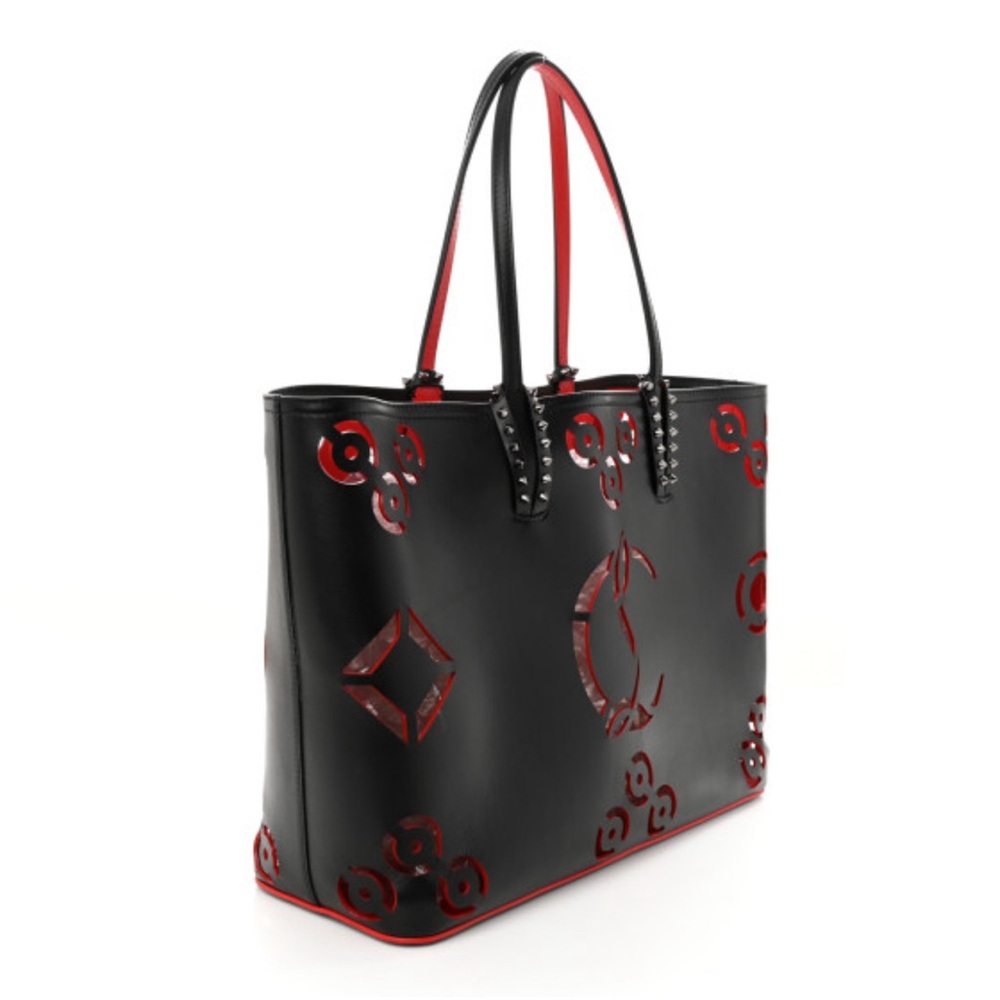 Christian Louboutin perforated tote w/ COA - Picture 4 of 13